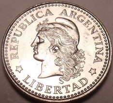 Gem Unc Argentina 1959 5 Centavos~Last Year Ever Minted~Over 50 Years Ol... - £3.19 GBP