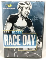 Real Rides Race Day DVD w/Robbie Ventura Vision Quest Coaching New Sealed - £3.91 GBP