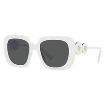 VERSACE VE4434 314/87 Optical White/Dark Gray 54-20-145 Sunglasses New Authentic - £128.66 GBP