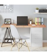 vidaXL Table Top Light brown Solid oak wood 55.1 x 19.7 in Foldable - $366.25 CAD