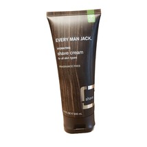Every Man Jack Hydrating Shave Cream All Skin Types  Fragrance Free 6.7 OZ. - £23.73 GBP