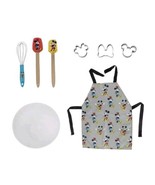 Disney Kids&#39; Baking Set ~ MICKEY MOUSE ~ MINNIE MOUSE~ Apron ~ Bowl ~ Ut... - $56.10