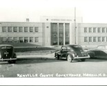RPPC Mohall North Dakota ND Renville County Courthouse UNP Postcard P11 - $16.78