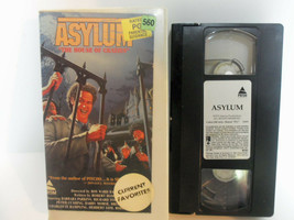 RARE Vintage 1973 Prism Enter. ASYLUM The House of the Crazies VHS Horro... - $49.45
