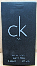 New in Box Calvin Klein CK Be Eau de Toilette Spray 3.3 fl oz 100ml Unisex  - $29.69