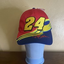 Vintage Jeff Gordon #24 DuPont NASCAR Snapback Cap Hat Chase Authentics NWT - £17.46 GBP