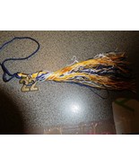 2022 MOTAR BOARD TASSLE GRADUATION WHITE YELLOW BLUE TASSEL TASSLE LARGE... - £7.02 GBP