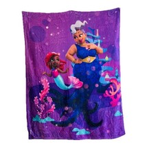 Northwest Disney Junior The Little Mermaid Sherpa Throw Blanket 40” x 50” - £15.71 GBP