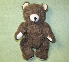 Vintage Brighton Teddy Bear 1966 Jointed Stuffed Stuffed Fuzzy Fur Suede Paws - £34.67 GBP