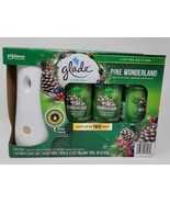 Glade Pine Wonderland Limited Edition 3pk Refills, Automatic Spray Unit - £29.31 GBP