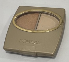 L&#39;oreal Wear Infinite Eyeshadow Duo Perfectly Palomino Perle 0.08 oz HTF... - $34.65