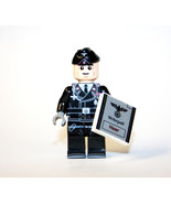 Movie Minifigure Panzer Chief With Document Papers German Ww2 Fast Shipping - $171.68 MXN