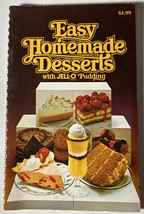 Easy Homemade Desserts With Jell-O Brand Pudding - Vintage 1979 First Edition - £8.66 GBP