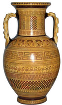 Ancient Greek Geometric Amphorae Amphora Vase Museum Replica Reproduction - £342.85 GBP