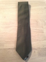 Michael Michael Kors Men&#39;s Tie Gray Textured Silk Men&#39;s Neck Tie - £11.93 GBP