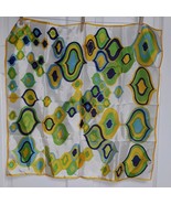 Handkerchief 100% Acetate ~ Made in Japan ~ Approximately 23&quot; x 23&quot;  Vin... - $261.43 MXN
