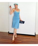 Ungaro Blue Sexy Slip Dress, Offers! - €240,38 EUR