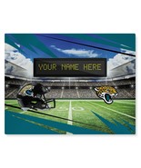 Official NFL Jacksonville Jaguars Personalized 62&quot; x 84&quot; Washable Rug - €171,41 EUR