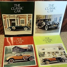 1977 The Classic Car Magazine 4 Issues Full Year Lot Car Club America An... - $14.24