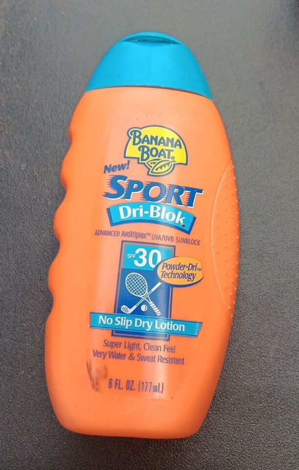 Banana Boat Sport Performance Sunscreen, SPF 30, Water Resistant, 6 oz (Y25) - £11.17 GBP