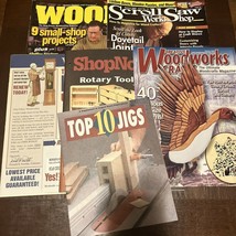 Lot of Six Various Woodworking Magazines - £9.67 GBP