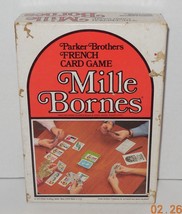 VINTAGE RARE MILLE BORNES 1971 EDITION Card Game 100% Complete Parker Br... - £26.85 GBP
