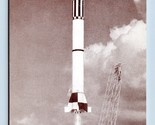 1961 NASA  Mercury Redstone 3 Launch Card 12 of 32 Exhibit Supply Arcade... - $6.88