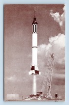 1961 NASA  Mercury Redstone 3 Launch Card 12 of 32 Exhibit Supply Arcade Card M3 - $6.88