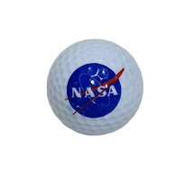 Vintage NASA Logo US Space &amp; Rocket Center Huntsville AL Golf Ball Souvenir - £15.25 GBP