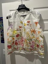BAILEY/44 Floral Print Sleeveless Blouse XL - $34.65