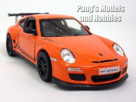 5 Inch Porsche 911 GT3 RS 1/36 Scale Diecast Model by Kinsmart - Orange - £13.42 GBP