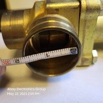 SUPERIOR SERIES C BRASS IN LINE CHECK VALVE WITH 1-3/4&quot; O.D.   NEW $139 - £109.05 GBP