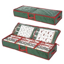 Underbed Gift Wrap Organizer,Gift Wrapping Paper Storage Container,Holds Up To 2 - £15.14 GBP