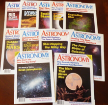Astronomy Magazine 1995  lot of  11  issues  NASA Space Science - £31.06 GBP