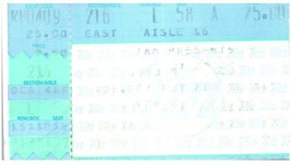 Armes N&#39; Roses Ticket Stub Avril 10 1992 Rosemont Illinois - £32.50 GBP