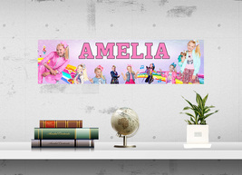 Jojo Siwa - Personalized Name Poster, Customized Wall Art Banner, Frame Options - £14.30 GBP+