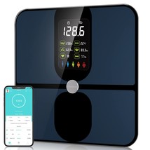 Chwares Rechargeable Weight Scale With Large Lcd Display, Smart Digital Bathroom - £51.11 GBP