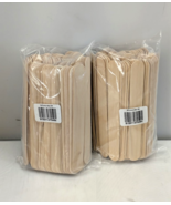 2-Pack Large Wooden Wax Sticks Hair Removal Waxing Applicator Spatula Po... - $21.10 CAD