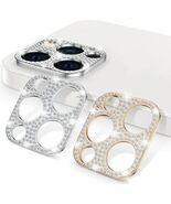 2 PK Camera Screen Protector Bling Glitter Diamond For iPhone 13 12 11 P... - $109.46 MXN