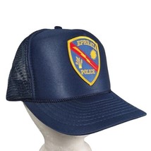 Vintage Ephrata, WA Police Mesh Trucker Style Snapback Hat Cap Embroider... - £15.44 GBP