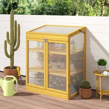Wooden Cold Frame Greenhouse: Grow Plants Warm - $119.99