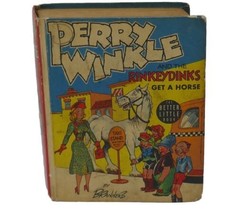 Perry Winkle and the Rinkeydinks Get a Horse 1938 Big Little Book #1487 - £23.48 GBP