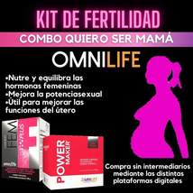 Power Maker &amp; Fem Plus Combo Kit Bebe Fertilidad Mujer Salud Hormonal 2 pack - £84.72 GBP
