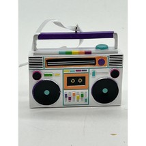 Hallmark Retro Boom Box Radio Christmas Tree Ornament 2023 New - £14.77 GBP