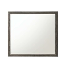 Valdemar 39&quot;x35&quot; Mirror, Weathered Gray Finish - $98.00