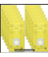 12 Pack Premium Replacement Canister Vacuum Bags For Kenmore, Panasonic - $22.14 CAD