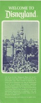 1977 Welcome to Disneyland Small Map Space Mountain Ad - $29.69