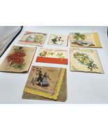 Cards Greeting Holidays Seven Variety Manufacturers Various Holidays 1930s - £9.36 GBP
