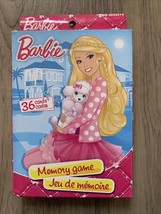 Barbie Memory Game Educational Cards Learning March Game 34 Cards - £7.56 GBP