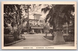 Missione Pensione Riverside California Ca Unp Fototipia DB Cartolina I15 - £2.38 GBP